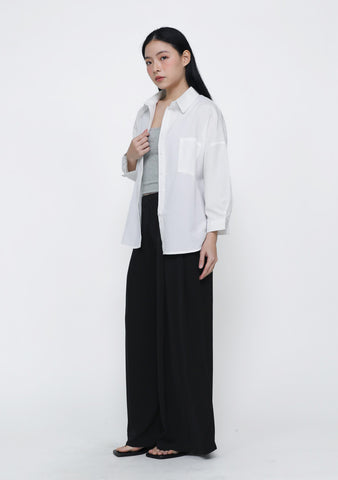 Mino Pleated Wide Leg Pants