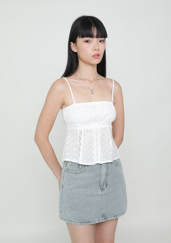 Yvonne Eyelet Lace Top
