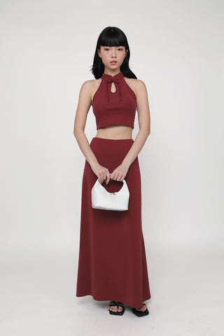 Alina Halter Qipao Padded Top