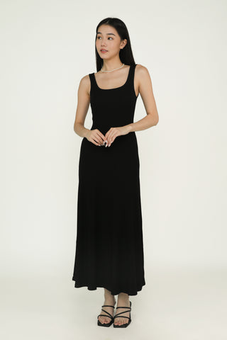 Alva Basic Jersey Maxi Dress