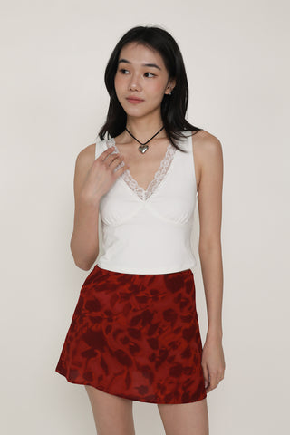 Beverley V Neck Lace Top