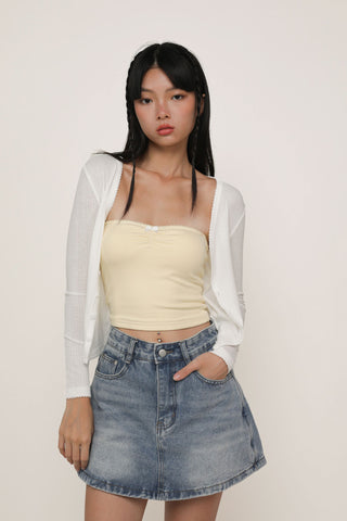 Bradley Denim Skorts