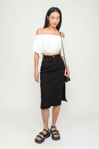 Carys Off Shoulder Jersey Top