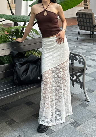 Dawn Lace Overlay Skirt