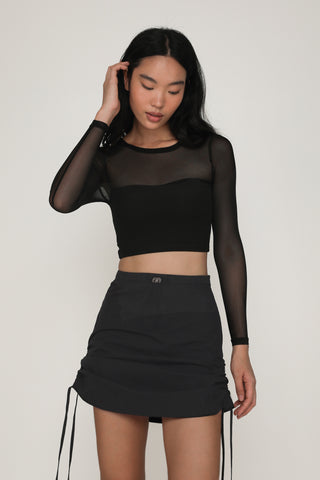 Dia Drawstring Skirt