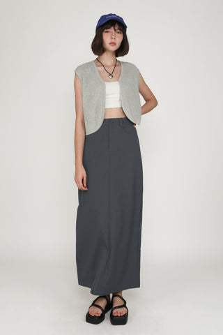 Regular Flyn Tailored Maxi Skirt