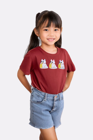 KIDS Fortune Cat Tee