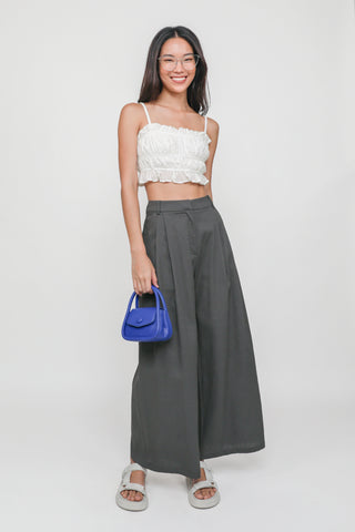 Franklin Linen Wide Leg Pants