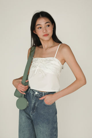 Gigi Ribbon Spag Top