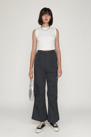 Ivan Pleated Parachute Pants