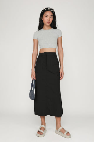 Jeanne Utility Maxi Skirt