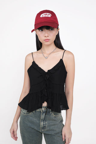 Kace Frilly Babydoll Top