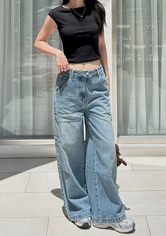 Cruz Cargo Denim Jeans
