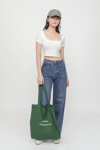 Regular Louise Frayed Hem Denim Jeans Version 1