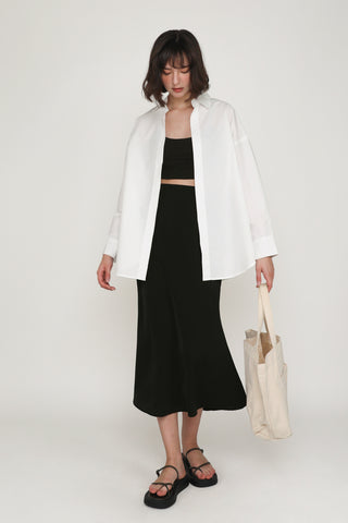 Martin Structured Oversized Shirt