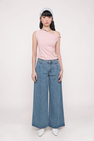 Mateo Wide Leg Denim Jeans