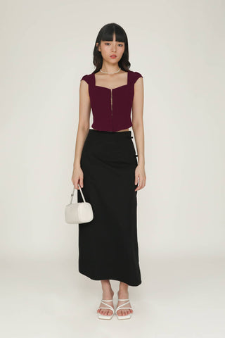 Ming Knotted Maxi Skirt