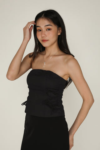 Nasha Lace Up Tube Padded Top