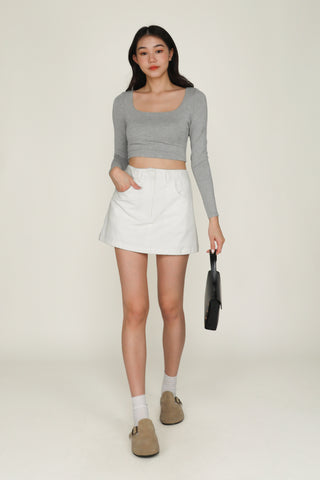 Peyton Basic Cotton Skorts