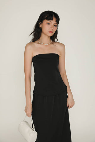 Roxanne Satin Tube Top