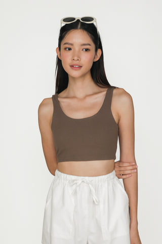 Rylie Ribbed Padded Top