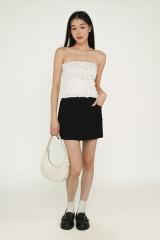 Serah Shirred Tube Top