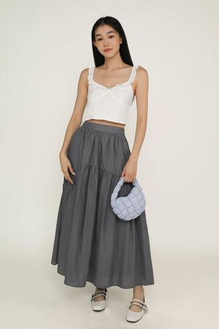 Serena Frills Spag Top