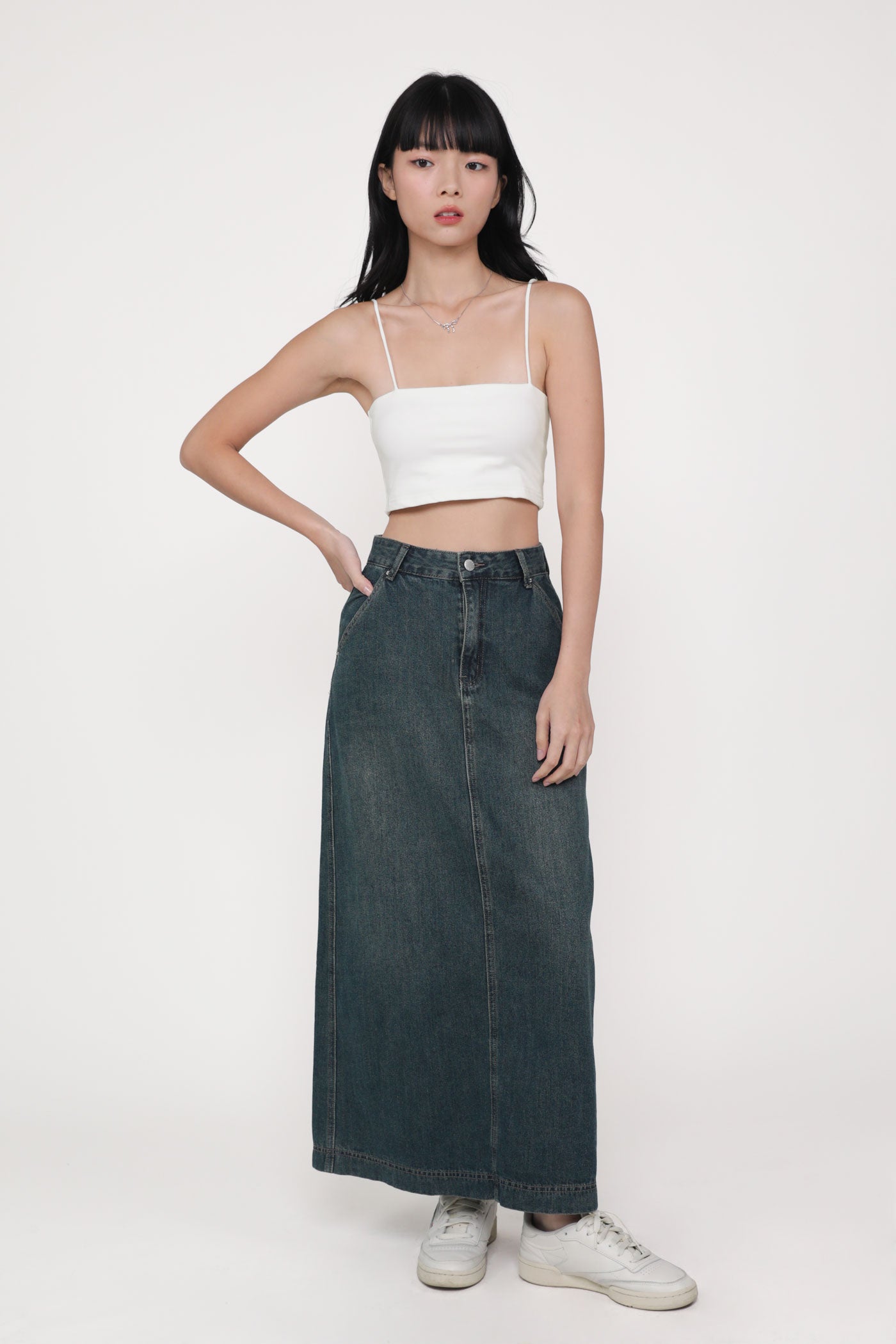 Regular Thea Denim Flare Skirt – The Tinsel Rack