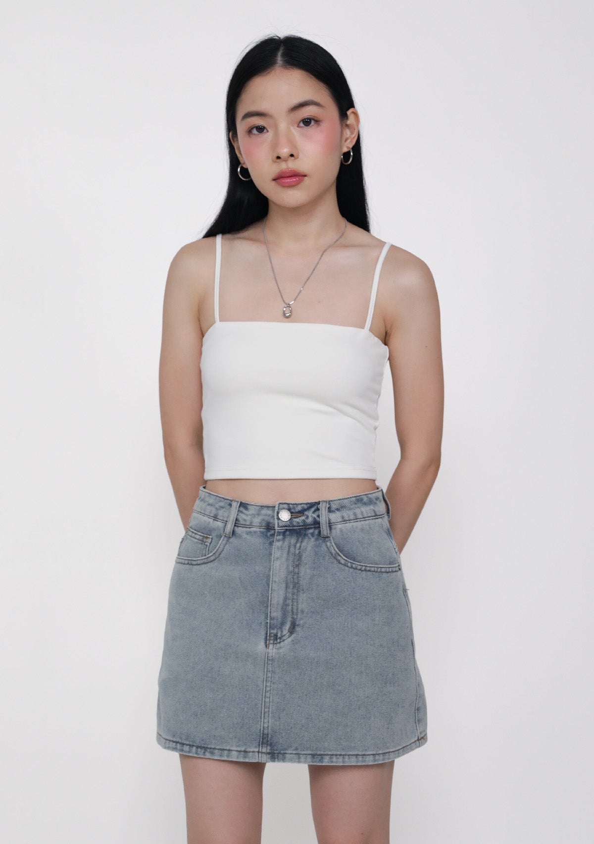 Elena Padded Crop Top – The Tinsel Rack