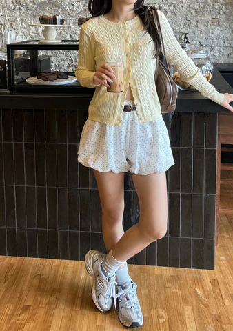 Mimi Bubble Shorts (Polka Dot)