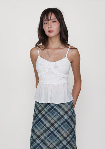 Mirabelle Chiffon Ruffles Top