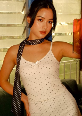 Nana Padded Top (Polka Dot)