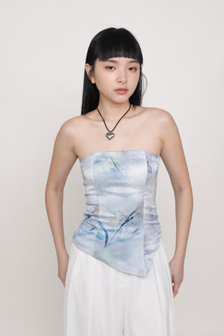 Willow Asymmetrical Tube Padded Top