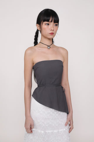 Karin Asymmetrical Tube Top