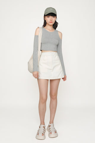 Xander Cold Shoulder Long Sleeve Top