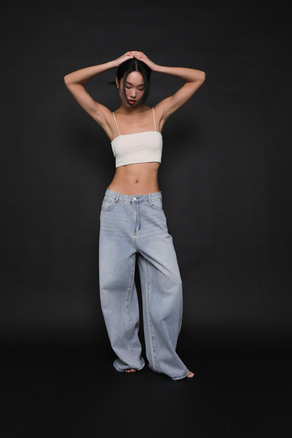 Regular Benjamin Wide Leg Denim Jeans