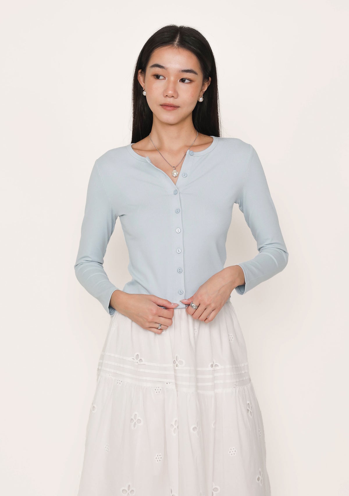 Emma Basic Button Cardigan – The Tinsel Rack