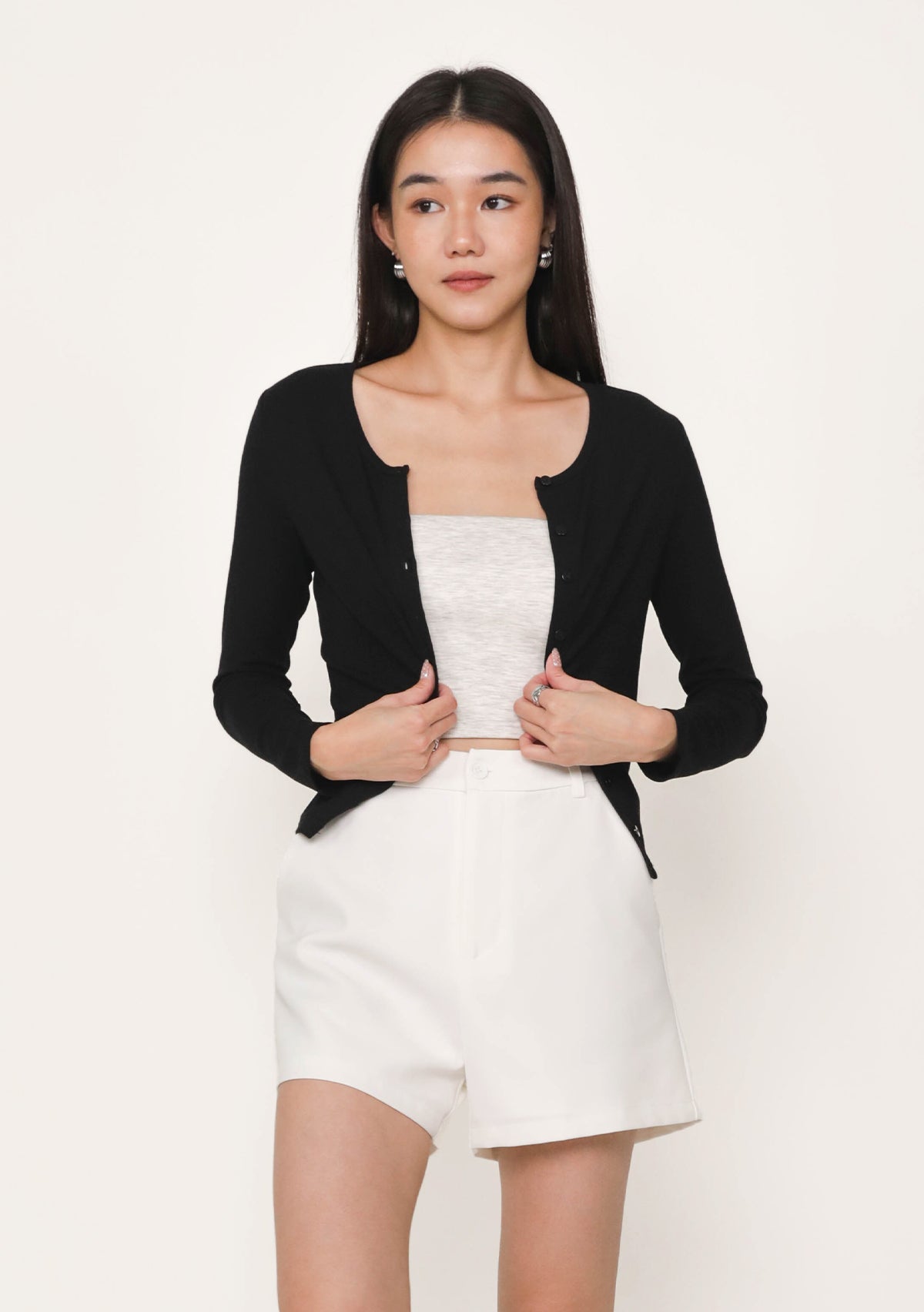 Emma Basic Button Cardigan – The Tinsel Rack