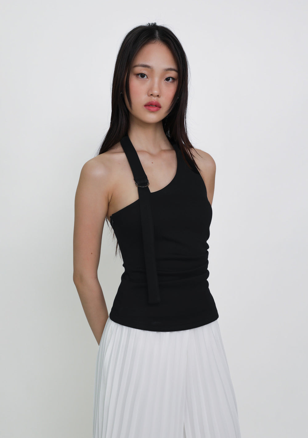 Gaia Asymmetrical Padded Top