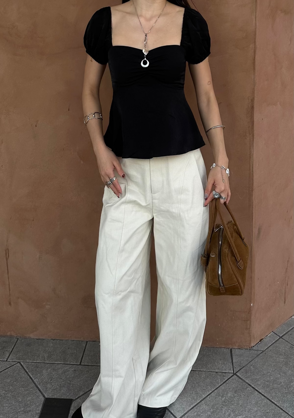 Marcella Sleeve Padded Top