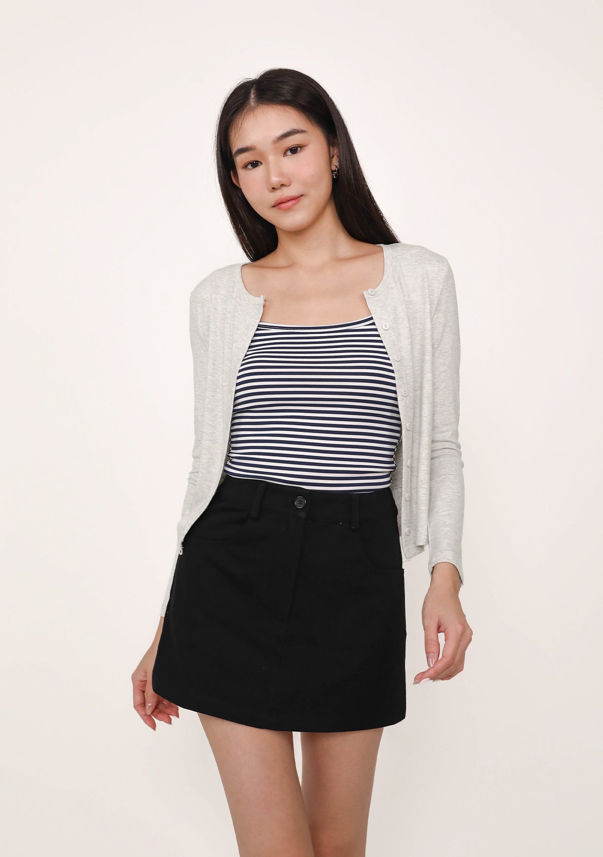 Nyu Ribbon Lace Trim Padded Top TOP2282 – The Tinsel Rack