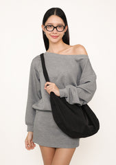 Saffy Hobo Ruched Sling Bag
