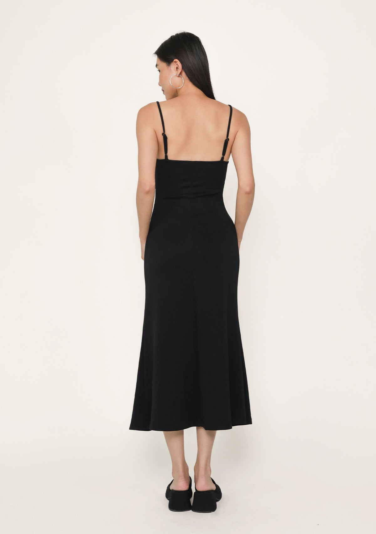 sarah ruched maxi dress in black Baltic Born Womens Sasha Ruched Maxi Dress | Black