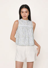 Jude Babydoll Blouse (Florals)