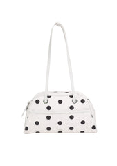 TTR x GVN Medium Nylon Bowler Bag (Polka Dot)