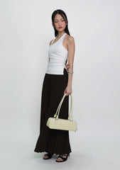 Petite Caprina Pleated Wide Leg Pants