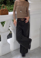 Rogue Studded Denim Jeans