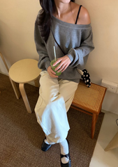 Remi Off Shoulder Sweatshirt