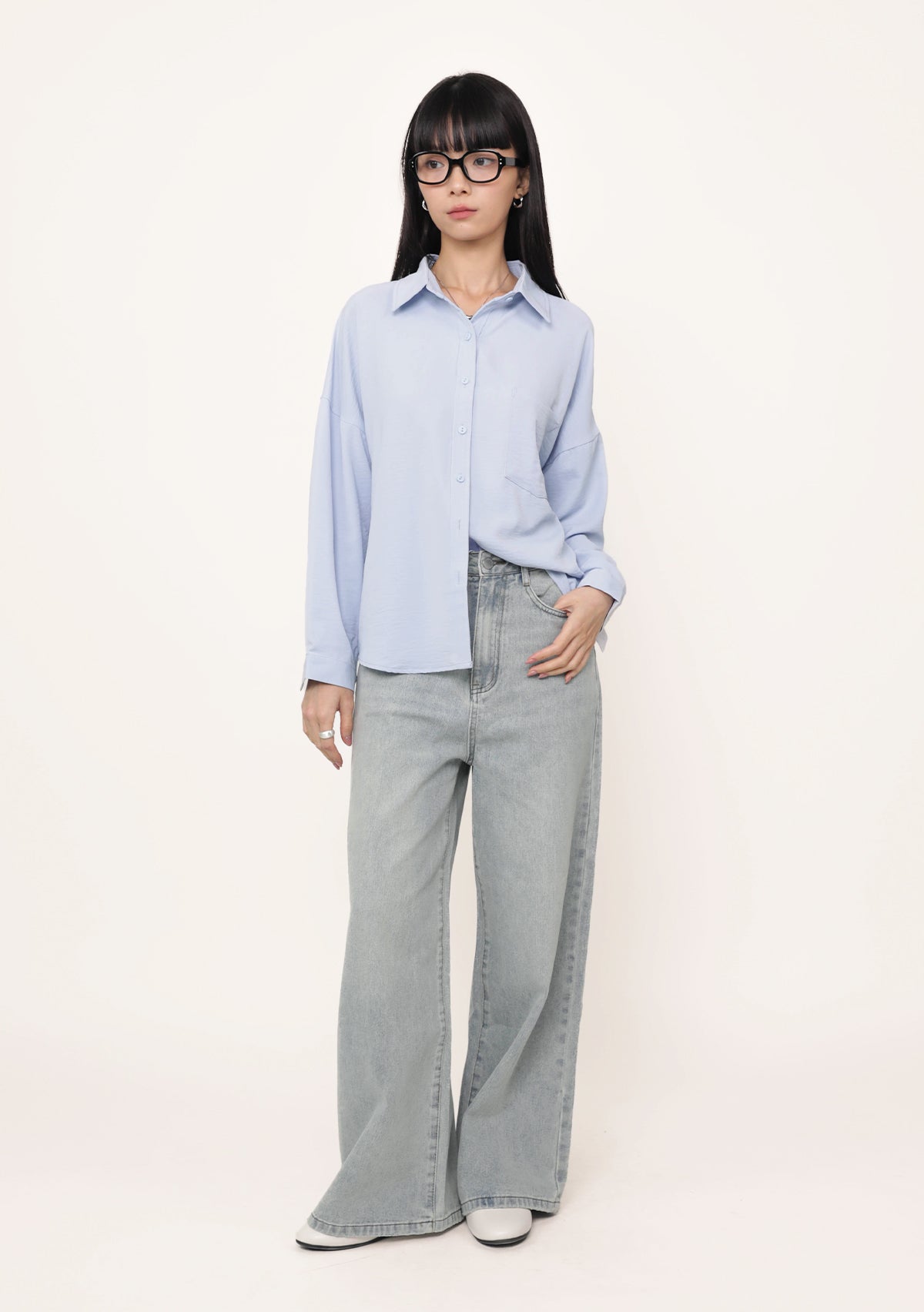 Sanford Boyfriend Shirt (Textured) – The Tinsel Rack