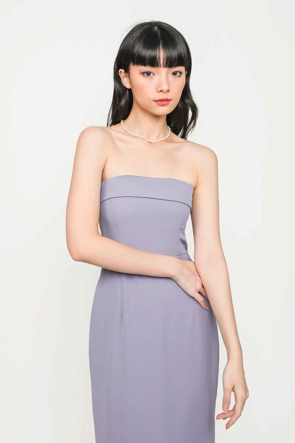 Lisse Tube Midi Dress